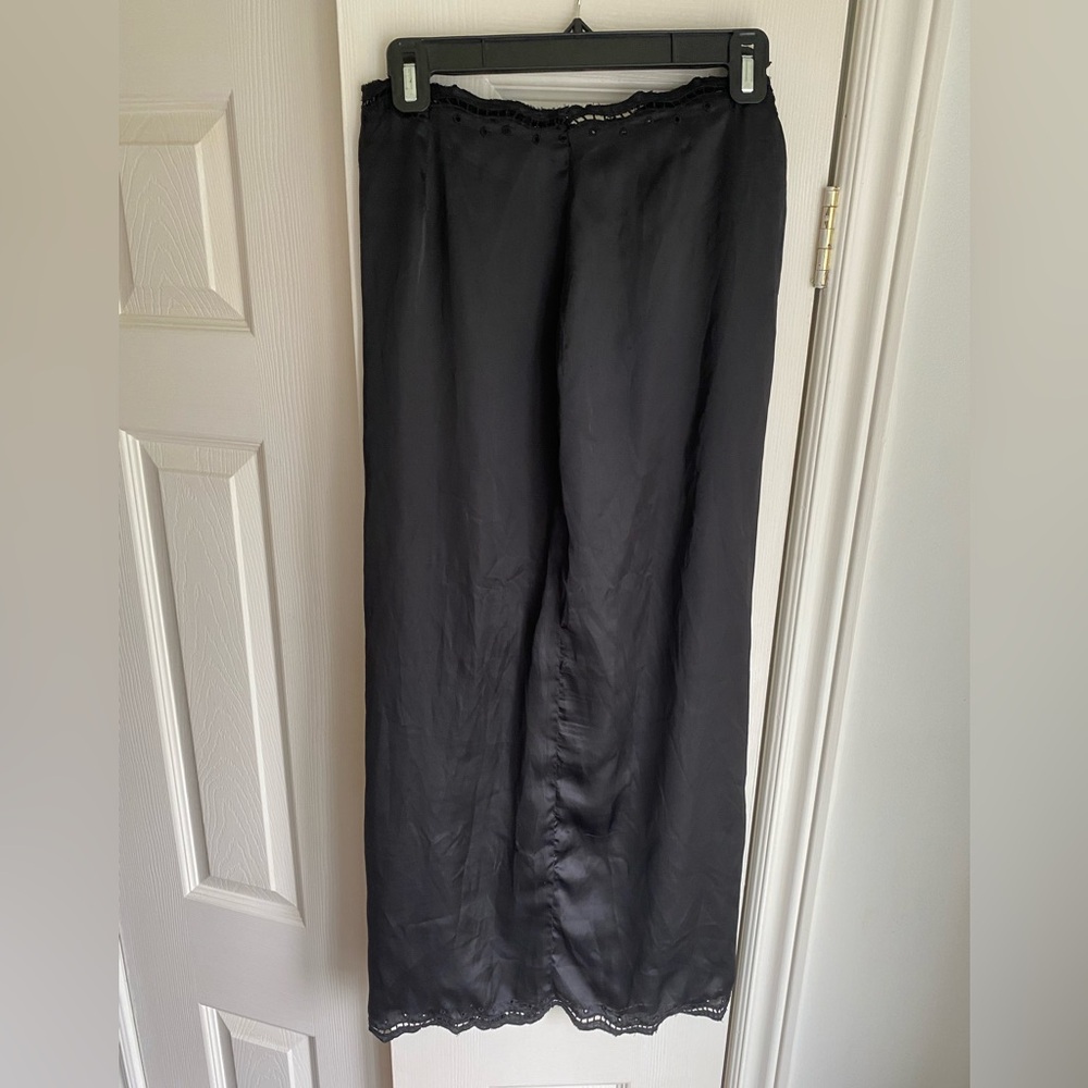 NWOT Nasty Gal Black Strapless Slip Dress